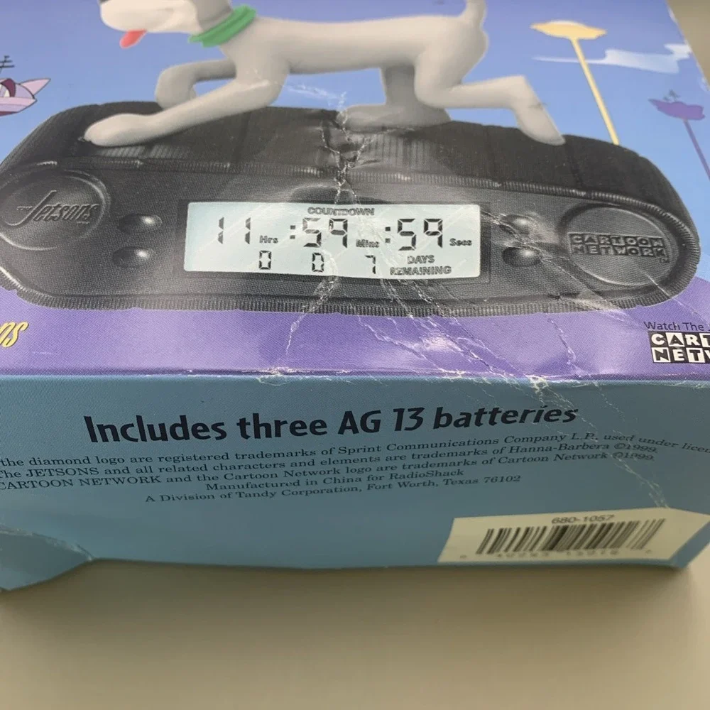The Jetson's Astro Radioshack Countdown Clock‎ Ornament Vintage 1999